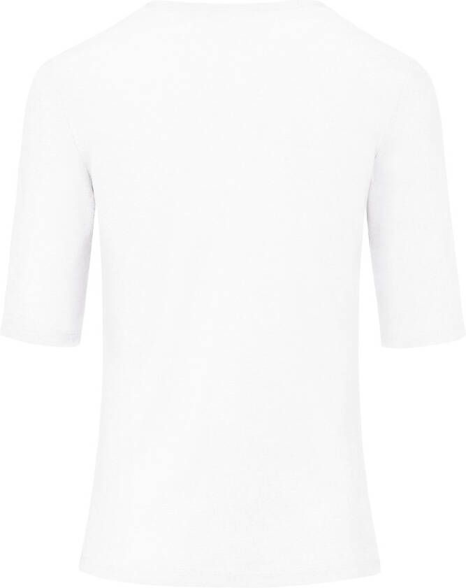 Bogner Shirt ronde hals model Velvet Van wit