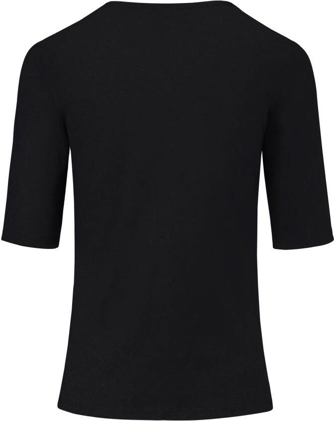 Bogner Shirt ronde hals model Velvet Van zwart