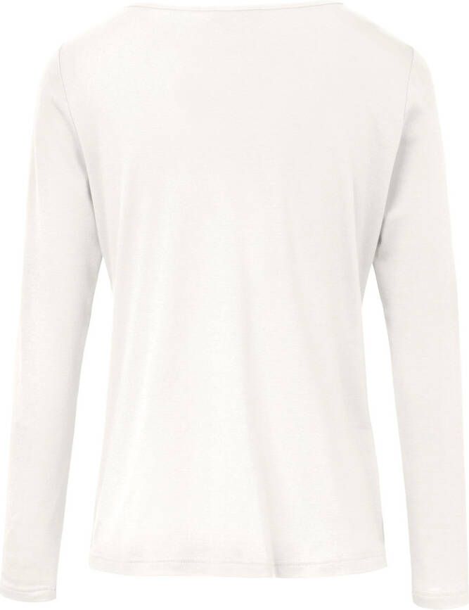 Efixelle Shirt 100% katoen lange mouwen Van beige