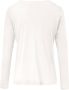 Efixelle Shirt 100% katoen lange mouwen Van beige - Thumbnail 3