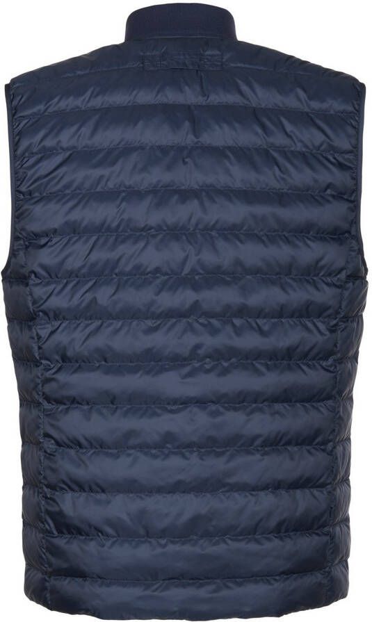 GANT Watté-bodywarmer ritssluiting Van blauw