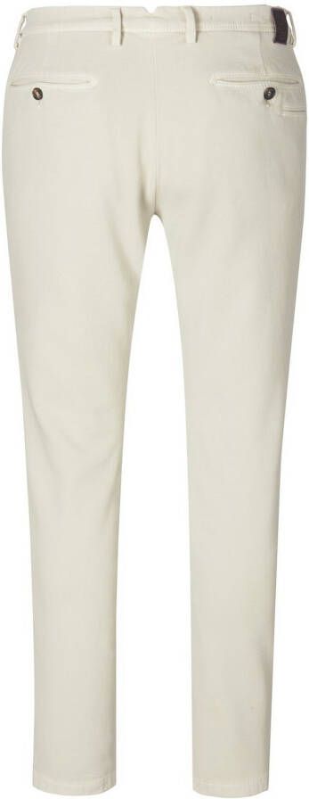 gardeur Slim Fit-broek model Subway Van g1920 wit