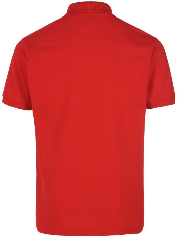 Lacoste Poloshirt 100% katoen model L1212 Van rood