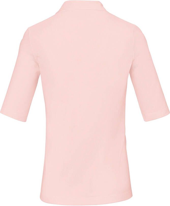 Lacoste Poloshirt 100% katoen Van roze