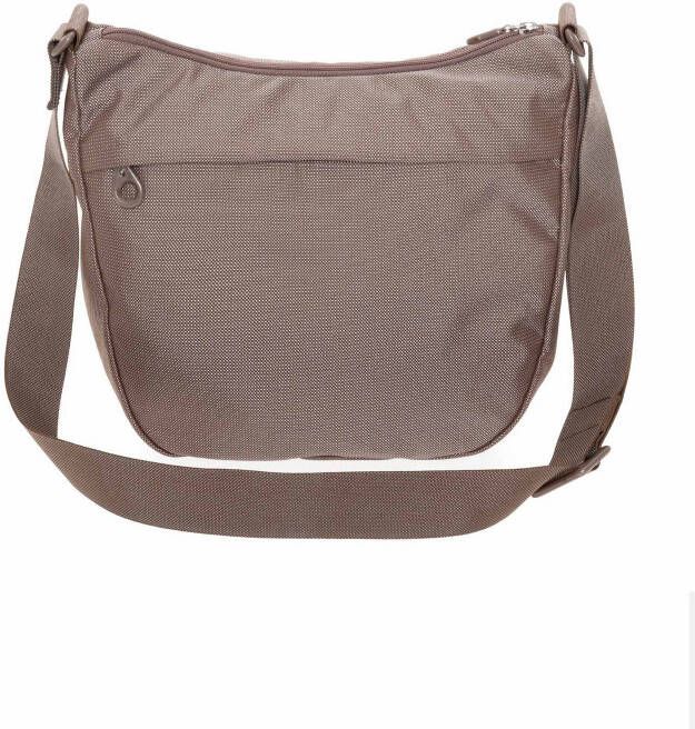 Mandarina Duck Schoudertas Hobo Crossover Van beige - Foto 4