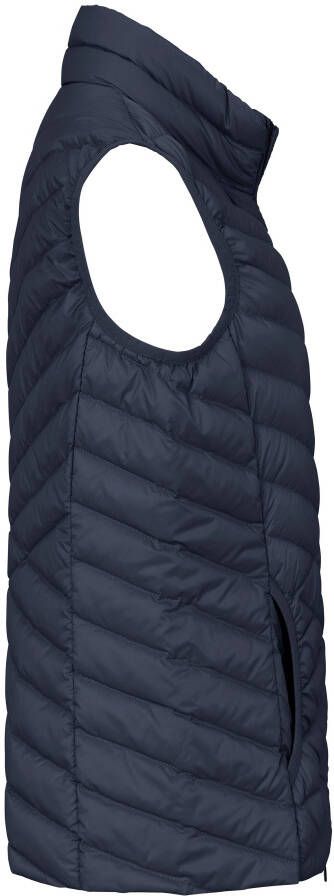 MYBC Donzen bodywarmer deelbare ritssluiting Van blauw