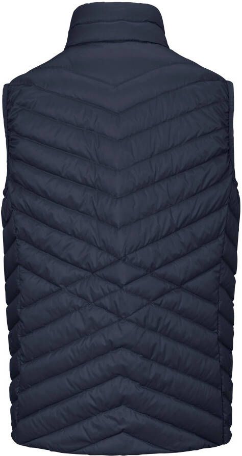 MYBC Donzen bodywarmer deelbare ritssluiting Van blauw