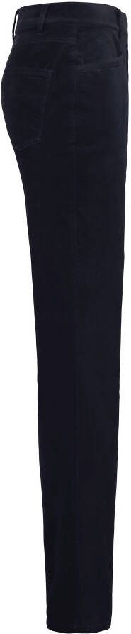 Peter Hahn Broek sportfluweel Van blauw