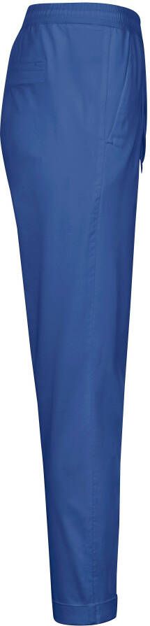 Peter Hahn Enkellange comfortbroek pasvorm Cornelia Van blauw