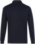 Pierre Cardin Poloshirt 100% katoen lange mouwen Van blauw - Thumbnail 2