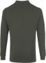 Pierre Cardin Poloshirt 100% katoen lange mouwen Van groen - Thumbnail 2