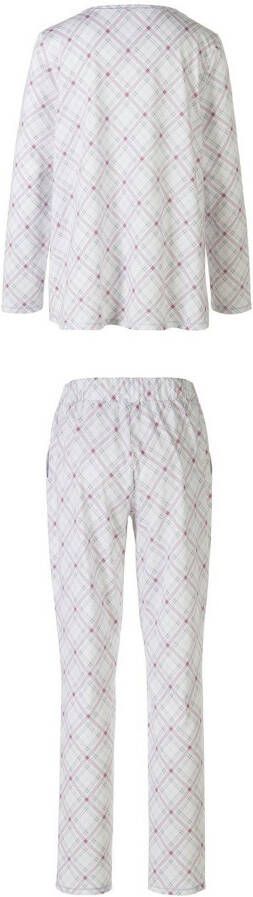 Rösch Pyjama 100% katoen Van wit