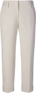 Fadenmeister Berlin 7 8-broek persplooien Van beige