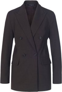 Fadenmeister Berlin Blazer kreukarme kostuumstof Van bruin