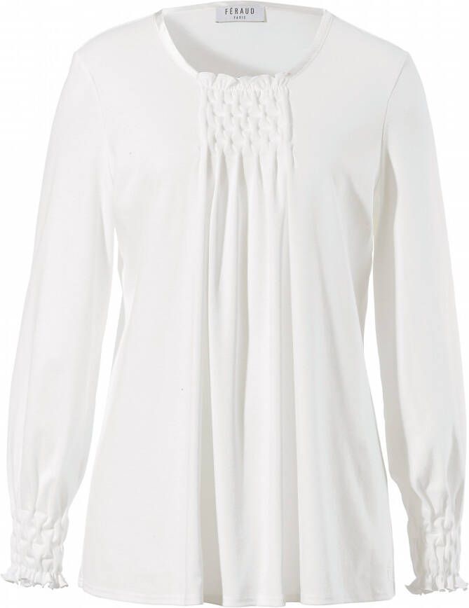 Féraud Pyjama 100% katoen lange mouwen Van beige