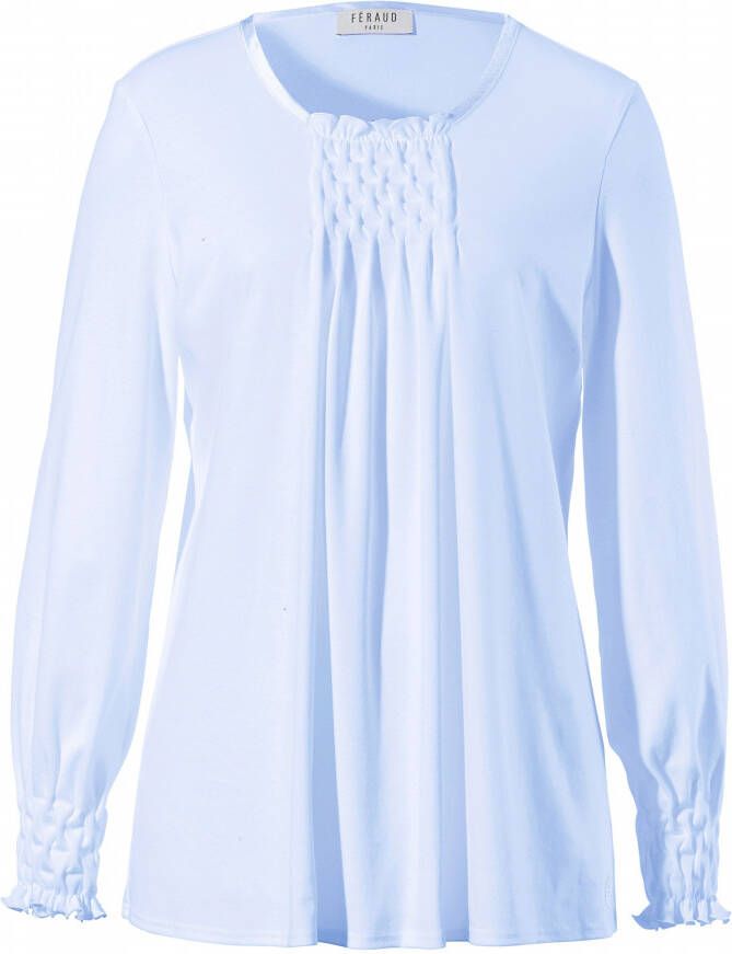 Féraud Pyjama 100% katoen lange mouwen Van blauw