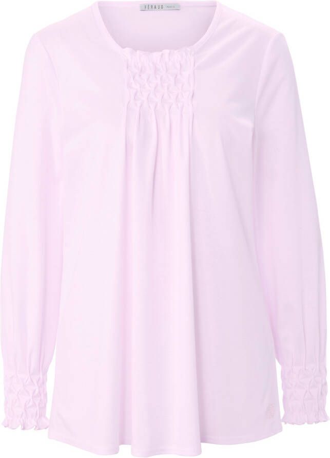 Féraud Pyjama 100% katoen lange mouwen Van roze