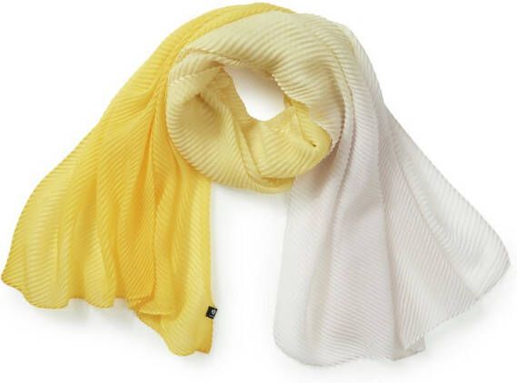 Fraas Sjaal kleurverloop Van geel