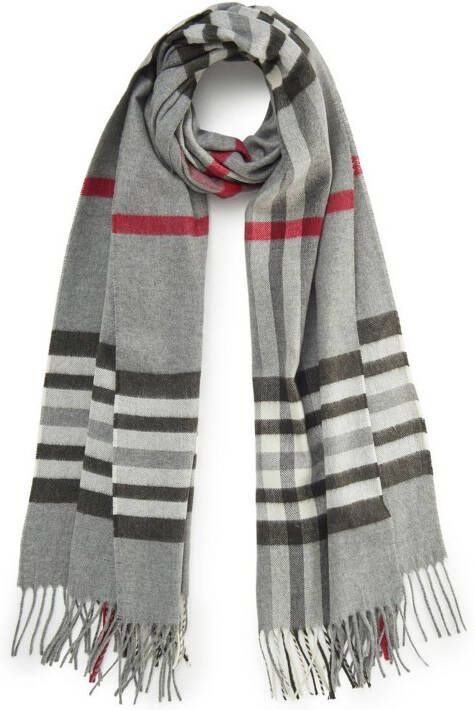 Fraas Sjaal met all-over print model 'Cashmink'