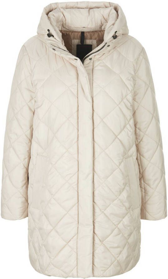 FUCHS SCHMITT Doorgestikte jas capuchon Van Fuchs+Schmitt beige