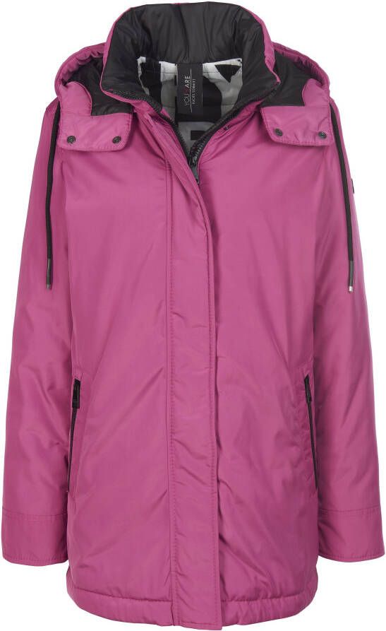 Fuchs & Schmitt Water- en winddichte functionele jas capuchon Van Fuchs+Schmitt pink