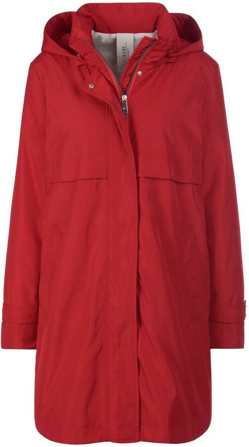 Fuchs & Schmitt Water- en winddichte functionele jas capuchon Van Fuchs+Schmitt rood