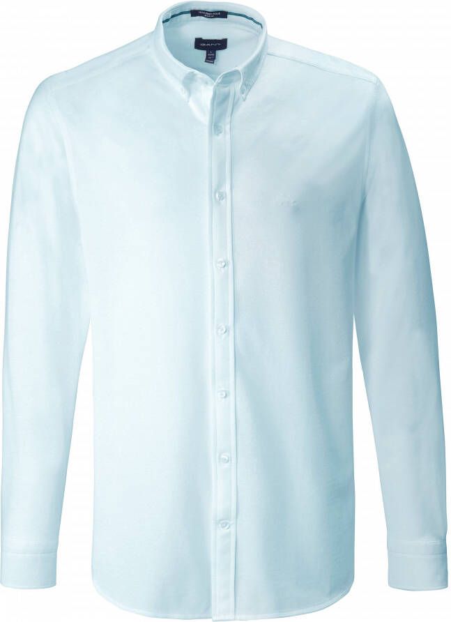 Gant Overhemd blauw Pique