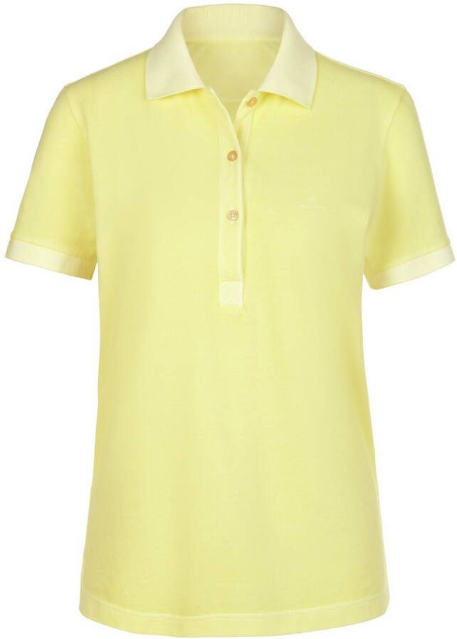 GANT Poloshirt 100% katoen Van geel