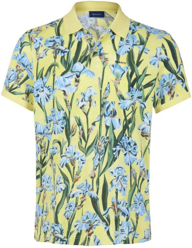 Gant Poloshirt met all-over motief model 'IRIS'