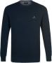 GANT Trui ronde hals 100% katoen Van blauw - Thumbnail 1