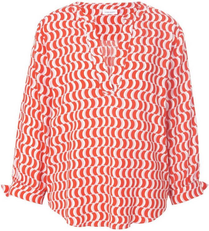 Gerry Weber Blouse 3 4-mouwen Van rood