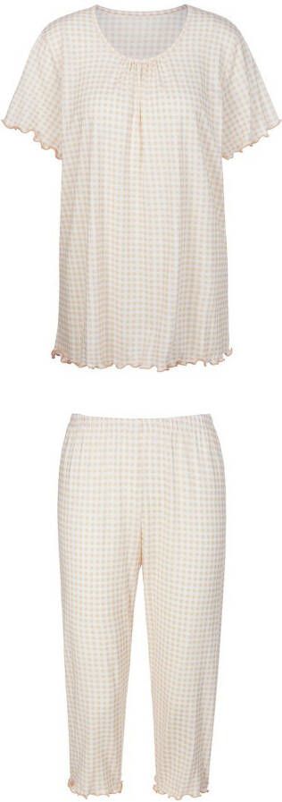Hautnah Pyjama 100% katoen Van geel