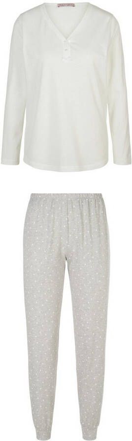 Hautnah Pyjama 100% katoen Van wit