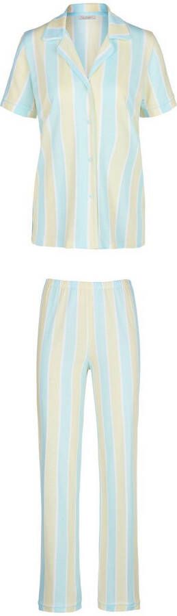 Hautnah Pyjama streepmotief Van geel