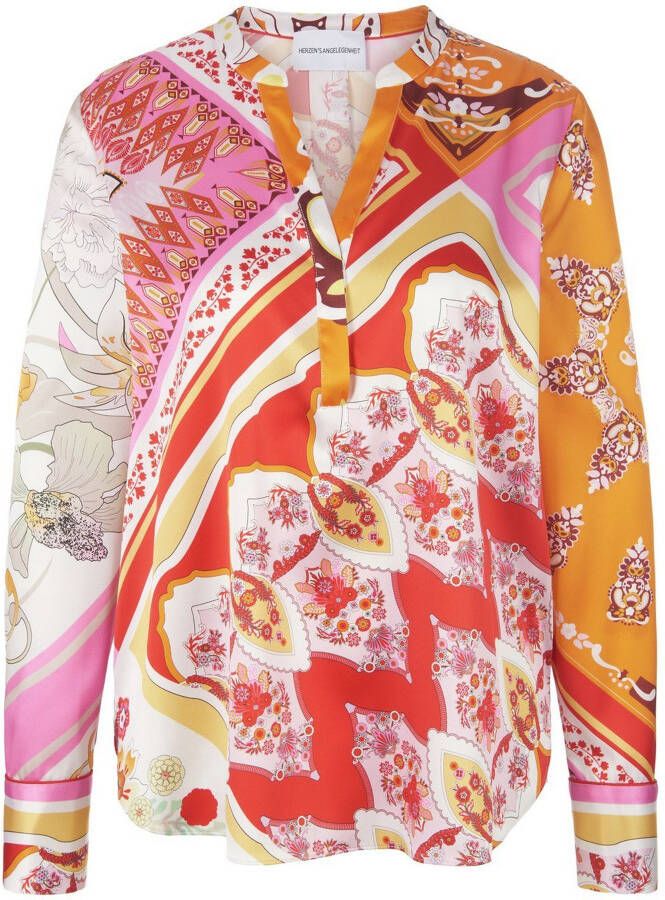 HERZEN´S ANGELEGENHEIT Blouse lange mouwen Van multicolour