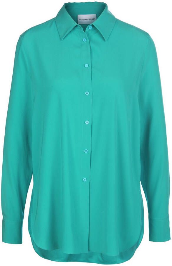 HERZEN´S ANGELEGENHEIT Blouse lange mouwen Van turquoise