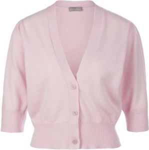 Include Vest 100% kasjmier Van roze