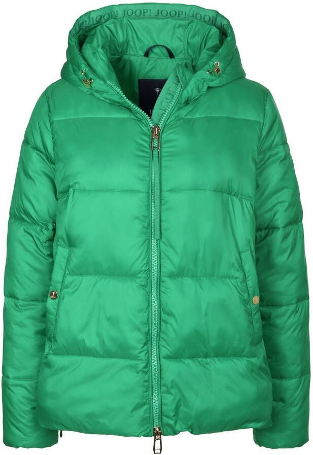 Joop! Gewatteerd jack met tweewegritssluiting