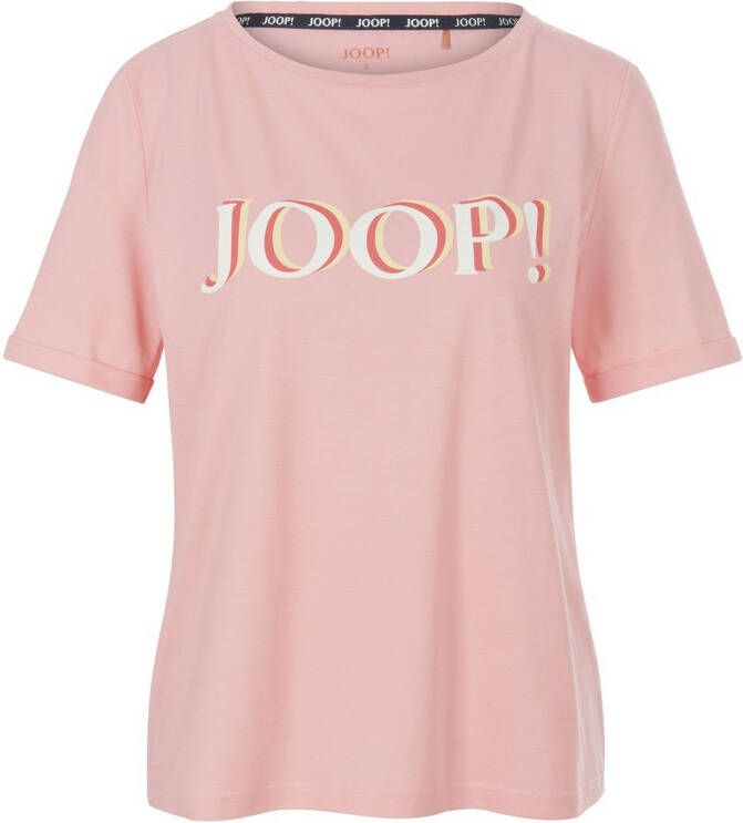 Joop! Pyjamashirt 100% katoen Van oranje