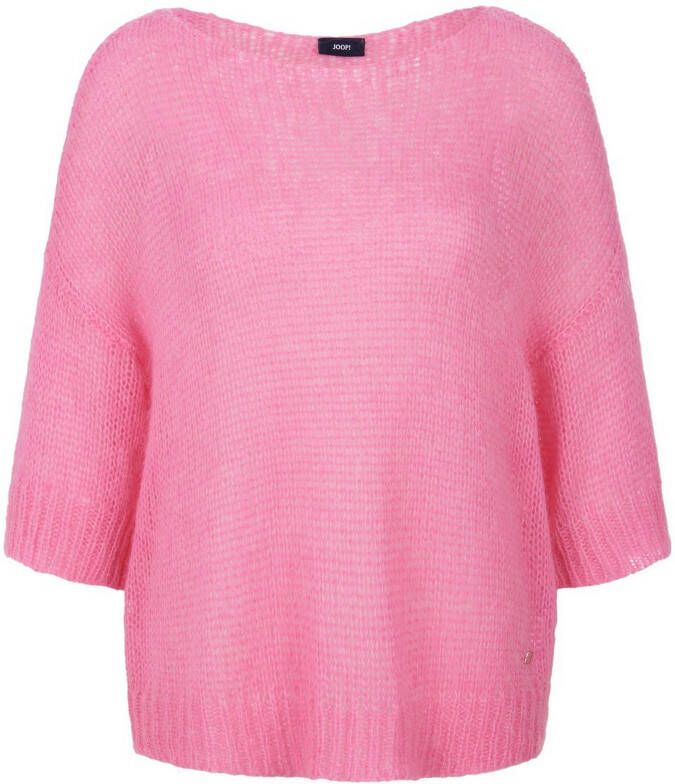 Joop! Trui ronde hals en korte mouwen Van roze