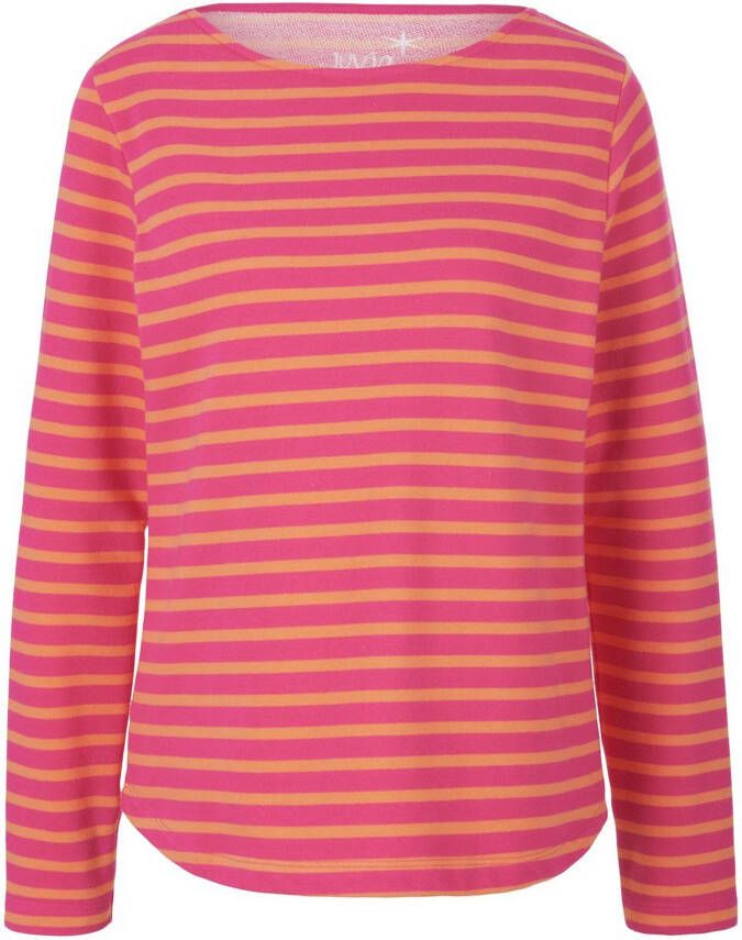 Juvia Gestreept sweatshirt lange mouwen Van pink