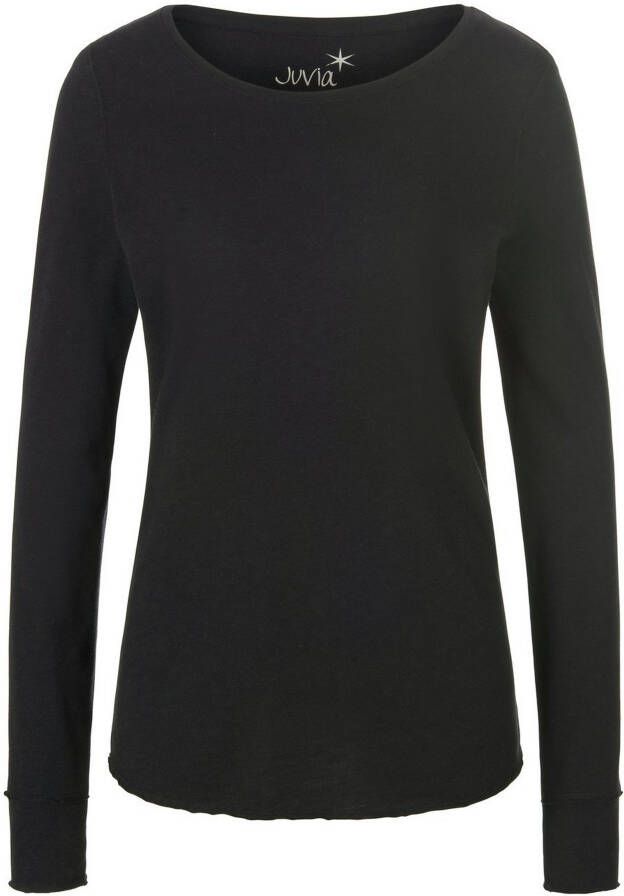 Juvia Shirt ronde hals Van zwart
