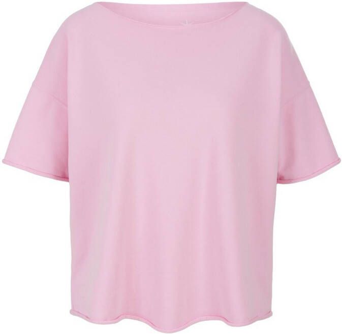 Juvia Sweatshirt korte mouwen Van roze