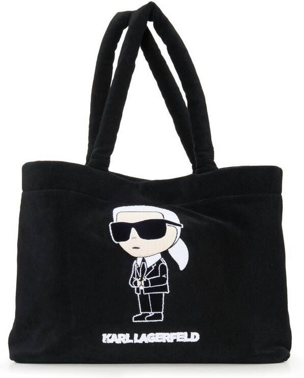 Karl Lagerfeld Shopper Van zwart
