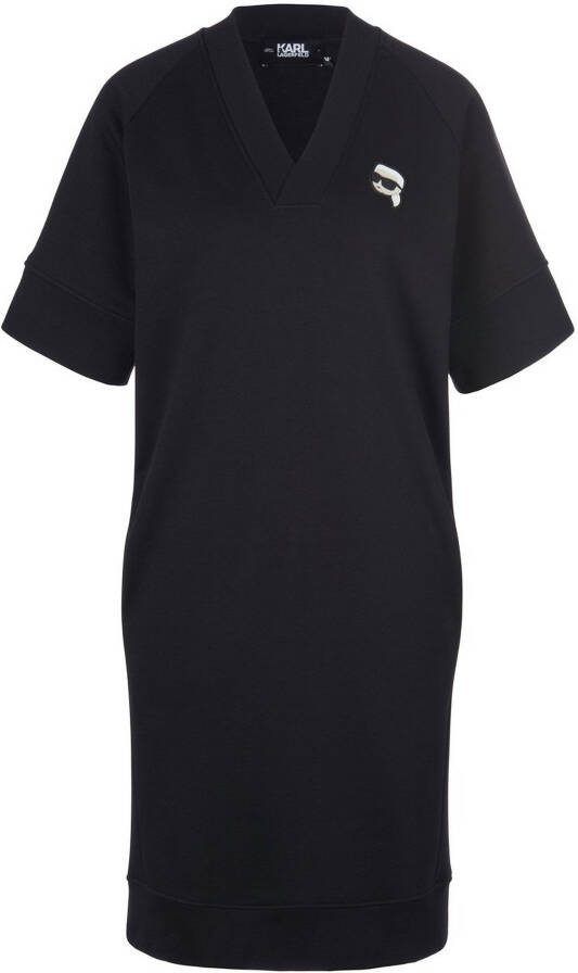 Karl Lagerfeld Kleed ikonik 2.0 sweatshirt Zwart Dames