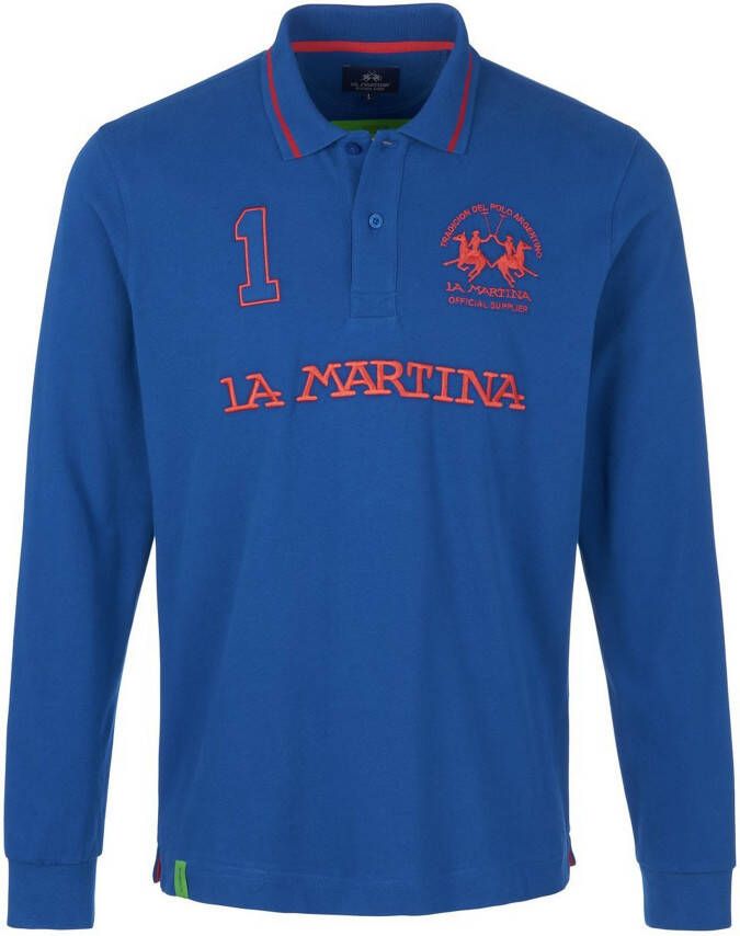 La Martina Poloshirt Van blauw