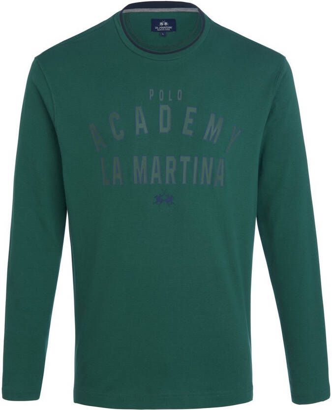 La Martina Shirt Van groen