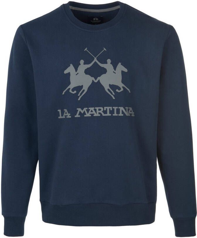 La Martina Sweatshirt Van blauw