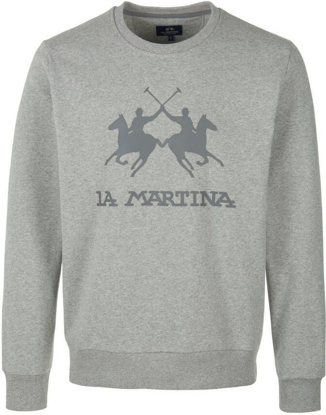 La Martina Sweatshirt Van grijs