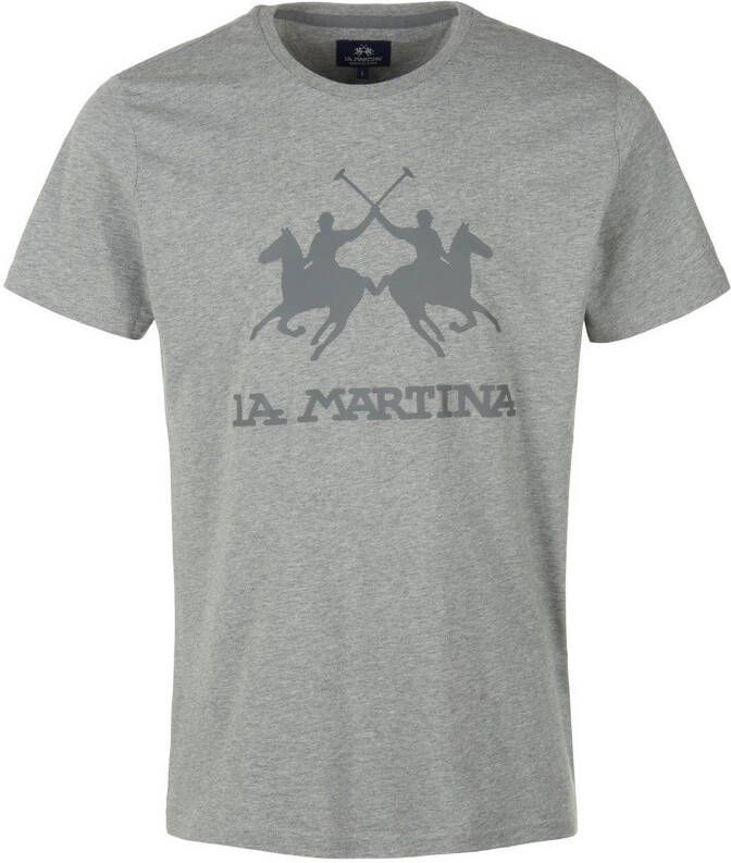 La Martina T-shirt Van grijs